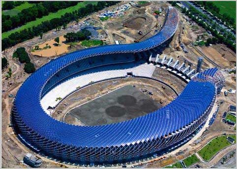 Το Εθνικό Γήπεδο της Ταϊβάν που ηλεκτροδοτεί 3.300 φώτα και 2 γιγαντοοθόνες από Φωτοβολταϊκά Πάνελ